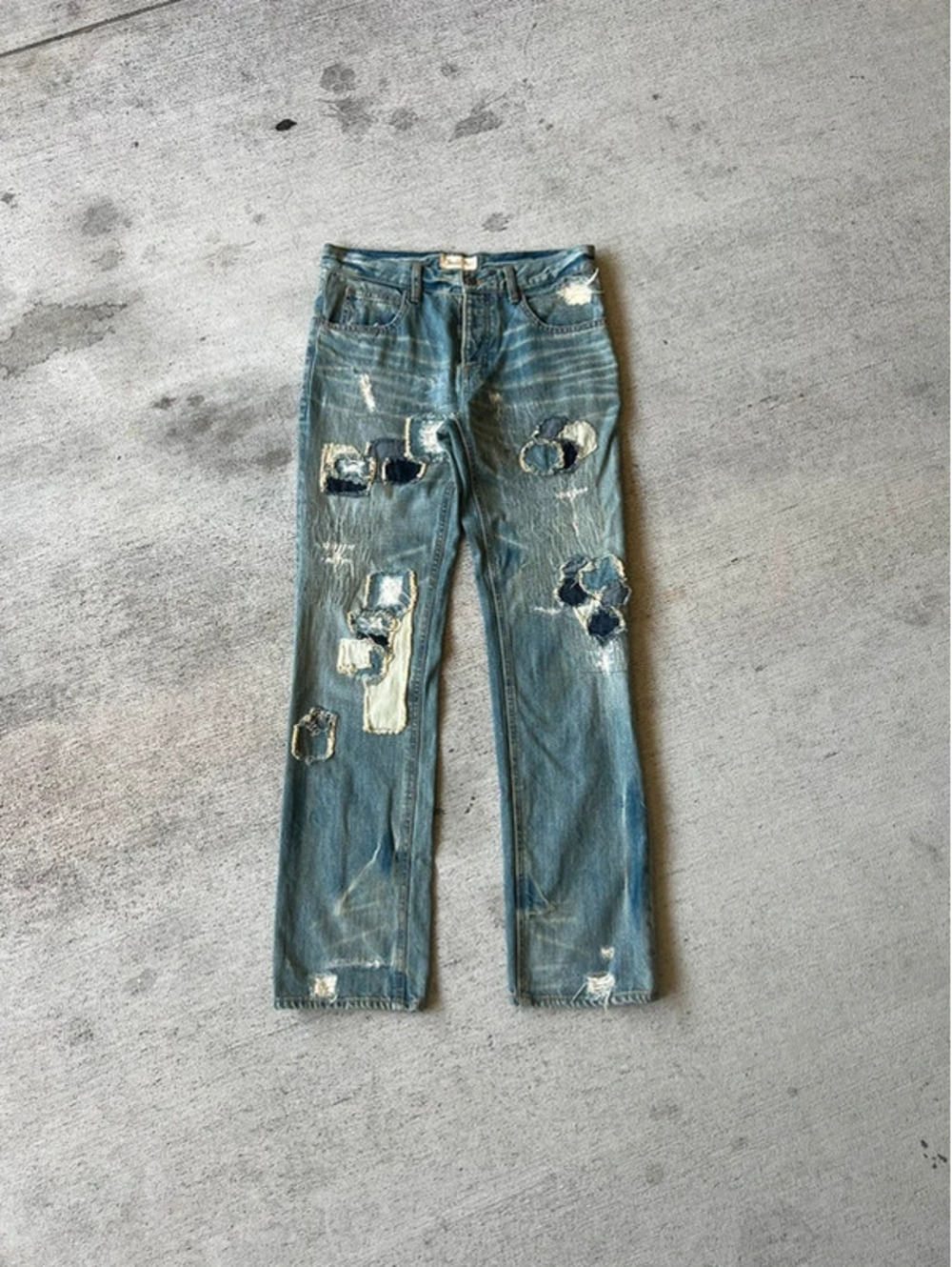 Bords & Peace Patchwork Denim